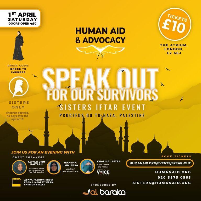 Sisters Speak Out Iftar